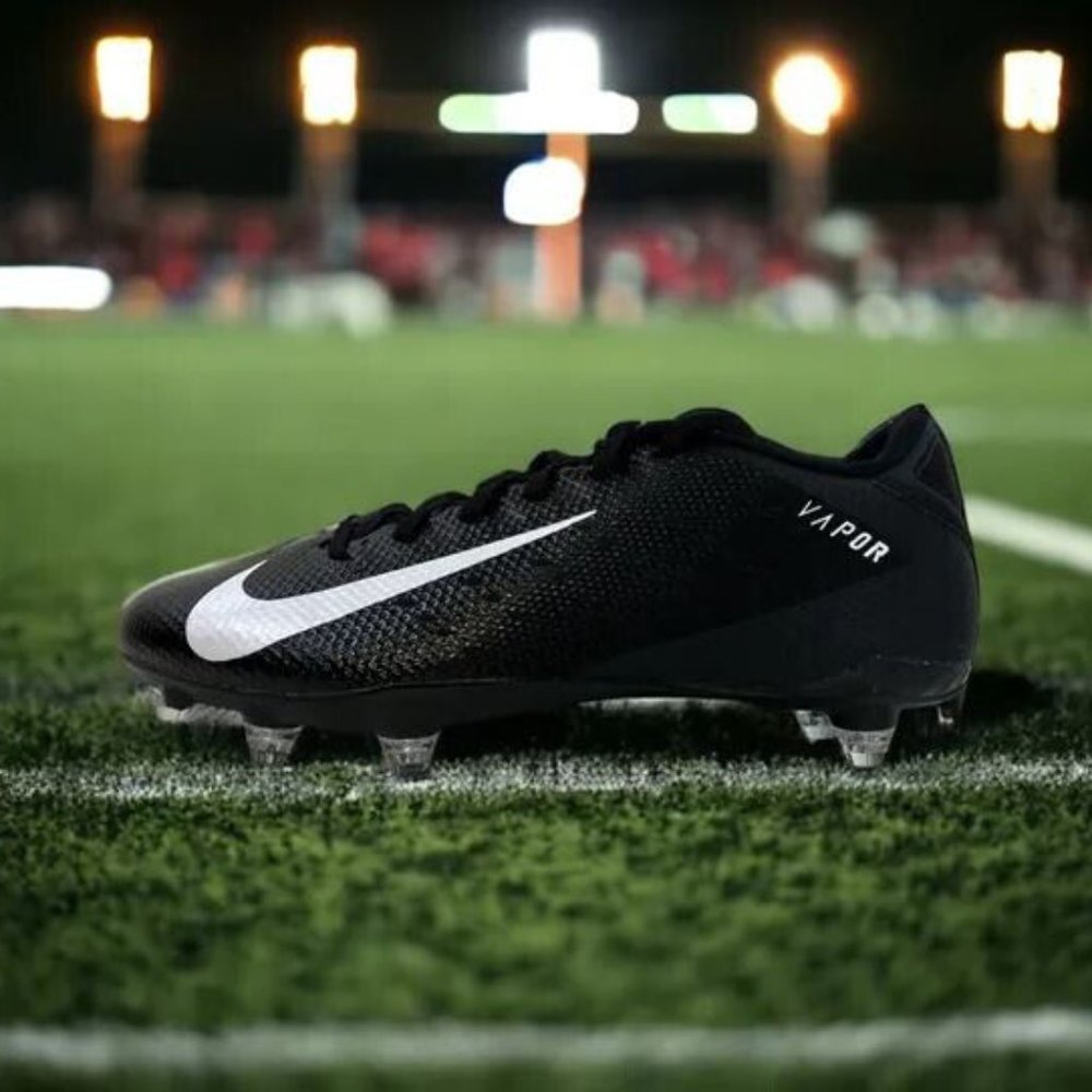 Nike Vapor Untouchable Speed 3 TD Mens Detachable Football Cleats Size 16 Black